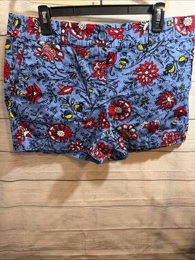 LOFT Blue Floral Print Women’s Shorts
